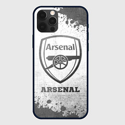 Чехол для iPhone 12 Pro Max Arsenal - white gradient, цвет: 3D-черный