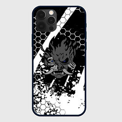 Чехол для iPhone 12 Pro Max Samurai соты краски, цвет: 3D-черный