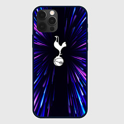 Чехол для iPhone 12 Pro Max Tottenham neon energy, цвет: 3D-черный