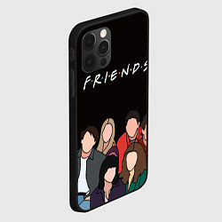 Чехол для iPhone 12 Pro Max Friends - Central park, цвет: 3D-черный — фото 2