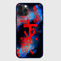 Чехол для iPhone 12 Pro Max Doom космическая абстракция, цвет: 3D-черный