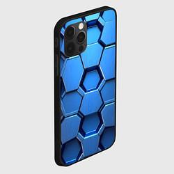 Чехол для iPhone 12 Pro Max Синий бронежилет, цвет: 3D-черный — фото 2