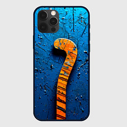 Чехол для iPhone 12 Pro Max Хоккей на траве клюшка, цвет: 3D-черный