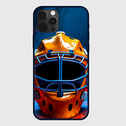 Чехол для iPhone 12 Pro Max Маска голкипера, цвет: 3D-черный