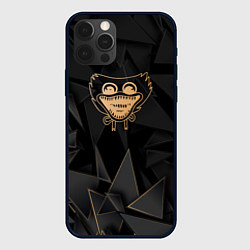 Чехол для iPhone 12 Pro Max Poppy Playtime golden poly, цвет: 3D-черный