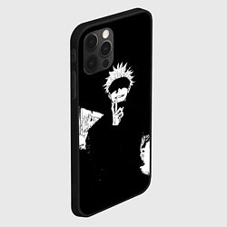 Чехол для iPhone 12 Pro Max Сатору годжо битва, цвет: 3D-черный — фото 2