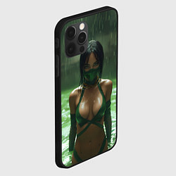 Чехол для iPhone 12 Pro Max Jade Mortal Kombat, цвет: 3D-черный — фото 2