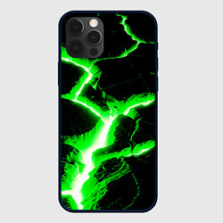 Чехол для iPhone 12 Pro Max Разлом, цвет: 3D-черный