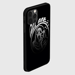 Чехол для iPhone 12 Pro Max Позвони мне смерть с телефоном, цвет: 3D-черный — фото 2