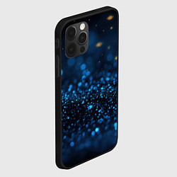 Чехол для iPhone 12 Pro Max Боке блестяшки на черном, цвет: 3D-черный — фото 2