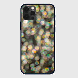 Чехол для iPhone 12 Pro Max Мерцающие ночные огни боке эффект, цвет: 3D-черный