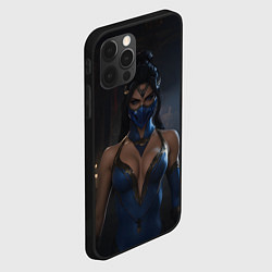 Чехол для iPhone 12 Pro Max Китана перед боем, цвет: 3D-черный — фото 2