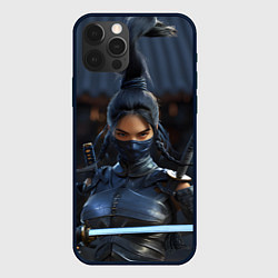 Чехол для iPhone 12 Pro Max Mortal Kombat - Kitana, цвет: 3D-черный