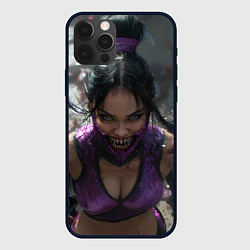 Чехол для iPhone 12 Pro Max Кровожадная Милина, цвет: 3D-черный