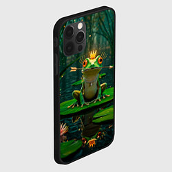 Чехол для iPhone 12 Pro Max Царевна лягушка русские сказки, цвет: 3D-черный — фото 2