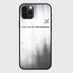 Чехол для iPhone 12 Pro Max Darling in the FranXX - white gradient посередине, цвет: 3D-черный