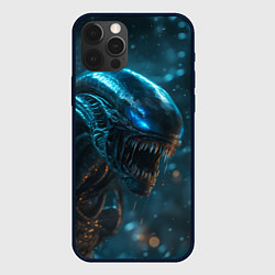 Чехол для iPhone 12 Pro Max Alien space, цвет: 3D-черный