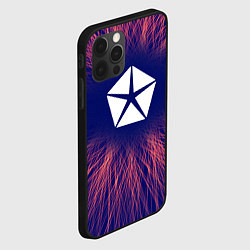 Чехол для iPhone 12 Pro Max Jeep red energy, цвет: 3D-черный — фото 2
