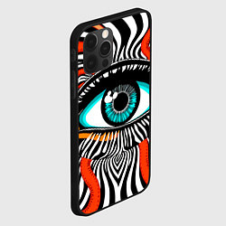 Чехол для iPhone 12 Pro Max Глаз, цвет: 3D-черный — фото 2
