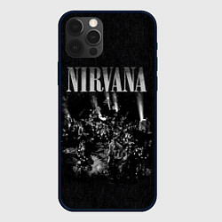 Чехол для iPhone 12 Pro Max Нирвана концерт, цвет: 3D-черный