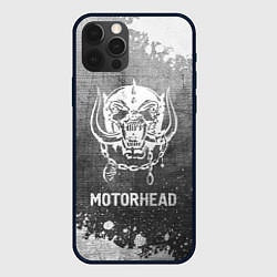 Чехол для iPhone 12 Pro Max Motorhead - grey gradient, цвет: 3D-черный
