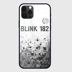 Чехол для iPhone 12 Pro Max Blink 182 - white gradient посередине, цвет: 3D-черный