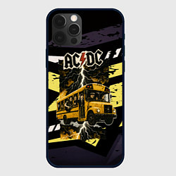 Чехол iPhone 12 Pro Max ACDC в автобусе