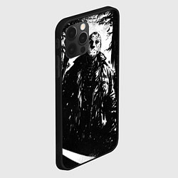 Чехол для iPhone 12 Pro Max Джейсон в лесу, цвет: 3D-черный — фото 2