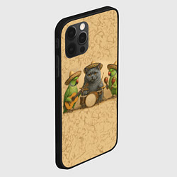 Чехол для iPhone 12 Pro Max Надежды маленький оркестрик, цвет: 3D-черный — фото 2