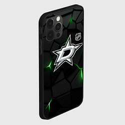Чехол для iPhone 12 Pro Max Даллас Старз плиты с подсветкой, цвет: 3D-черный — фото 2