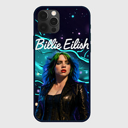 Чехол для iPhone 12 Pro Max Певица Билли Айлиш, цвет: 3D-черный