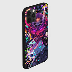 Чехол для iPhone 12 Pro Max Стиль Cyberpunk, цвет: 3D-черный — фото 2
