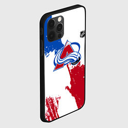 Чехол для iPhone 12 Pro Max Колорадо Эвеланш - брызги красок, цвет: 3D-черный — фото 2