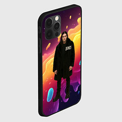 Чехол для iPhone 12 Pro Max Bones во весь рост в черной одежде, цвет: 3D-черный — фото 2