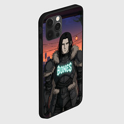Чехол для iPhone 12 Pro Max Bones в аниме, цвет: 3D-черный — фото 2