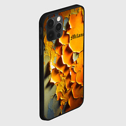 Чехол для iPhone 12 Pro Max Peeling plaster - Milano, цвет: 3D-черный — фото 2