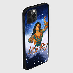 Чехол для iPhone 12 Pro Max Lana Del Rey танцует, цвет: 3D-черный — фото 2