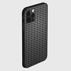 Чехол для iPhone 12 Pro Max Стальная кольчуга воинов, цвет: 3D-черный — фото 2