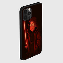 Чехол для iPhone 12 Pro Max Рик - владыка ситх, цвет: 3D-черный — фото 2