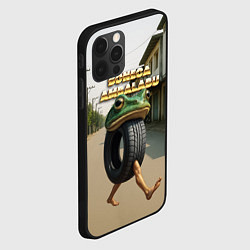 Чехол для iPhone 12 Pro Max Boneca Ambalabu мем, цвет: 3D-черный — фото 2
