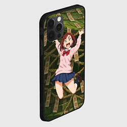 Чехол для iPhone 12 Pro Max Сиратори Айра испуганная в полете, цвет: 3D-черный — фото 2