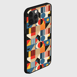Чехол для iPhone 12 Pro Max Ритмы Баухауса, цвет: 3D-черный — фото 2
