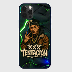 Чехол для iPhone 12 Pro Max XXXTentacion anime style, цвет: 3D-черный