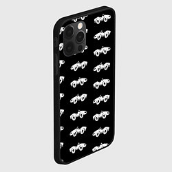 Чехол для iPhone 12 Pro Max Автомобили, цвет: 3D-черный — фото 2