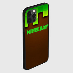 Чехол для iPhone 12 Pro Max Minecraft forever, цвет: 3D-черный — фото 2
