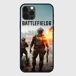 Чехол для iPhone 12 Pro Max Солдаты из Battlefield 6, цвет: 3D-черный