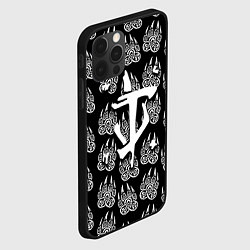 Чехол для iPhone 12 Pro Max Doom хищник леса, цвет: 3D-черный — фото 2