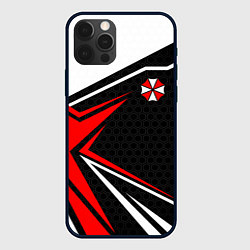 Чехол для iPhone 12 Pro Max Umbrella - red uniform, цвет: 3D-черный