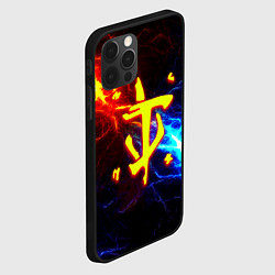 Чехол для iPhone 12 Pro Max Doom шторм с молниями, цвет: 3D-черный — фото 2