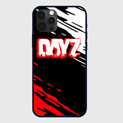 Чехол для iPhone 12 Pro Max Dayz краски штрихи, цвет: 3D-черный